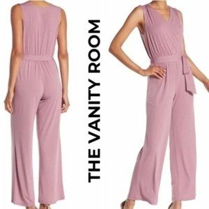 Mauve Sleeveless Jumpsuit